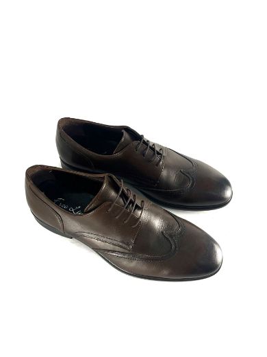 Lujo Hakiki Deri Erkek Ayakkabı  KAHVE DERİ 10.23-LJERK0008KAHVE DERİ resmi