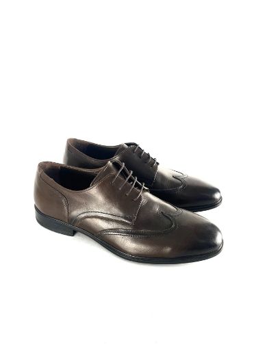 Lujo Hakiki Deri Erkek Ayakkabı  KAHVE DERİ 10.23-LJERK0008KAHVE DERİ resmi