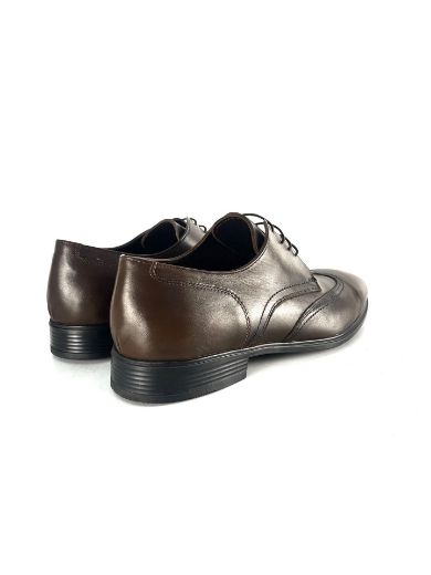 Lujo Hakiki Deri Erkek Ayakkabı  KAHVE DERİ 10.23-LJERK0008KAHVE DERİ resmi