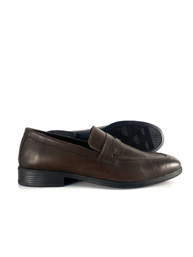 Lujo Hakiki Deri Erkek Loafer  KAHVE DERİ 10.23-LJERK0009KAHVE DERİ resmi