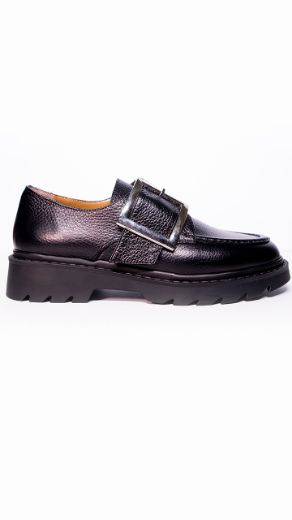 Picture of Lujo Hakiki Deri Loafer  SİYAH FLOTHER PL.24-000008320SİYAH FLOTHER