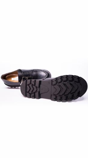 Picture of Lujo Hakiki Deri Loafer  SİYAH FLOTHER PL.24-000008320SİYAH FLOTHER