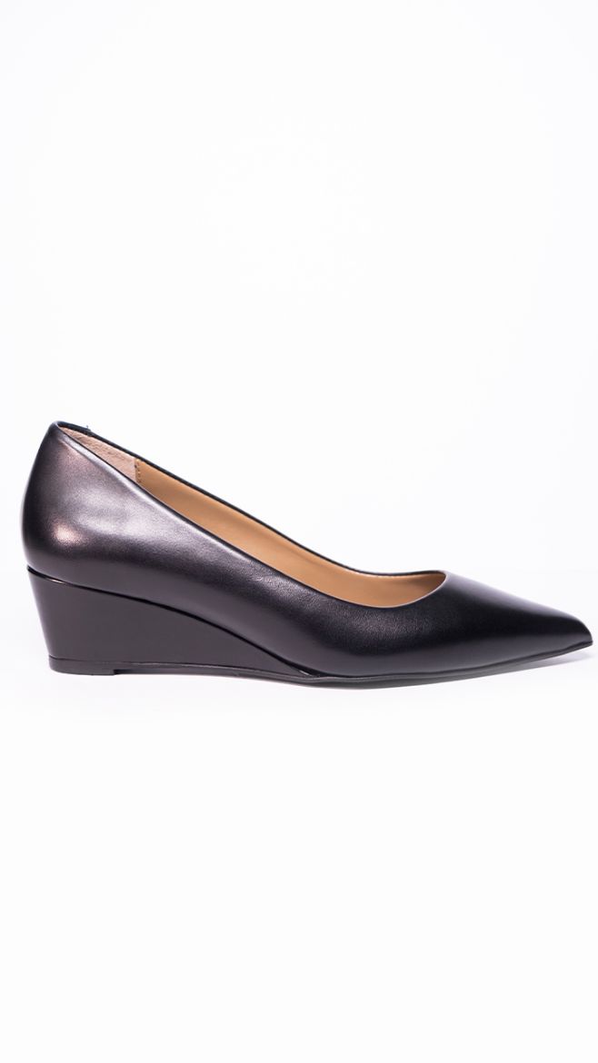 Lujo Dolgu Topuk Stiletto  SİYAH DERİ PL.24-000023799SİYAH DERİ resmi