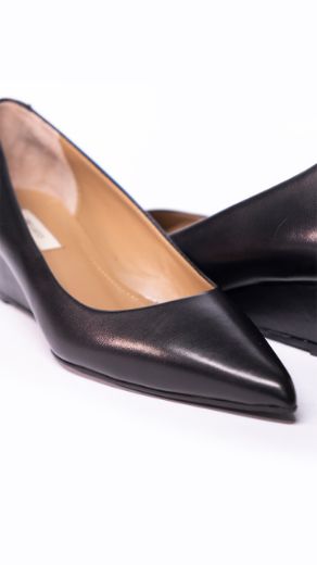 Lujo Dolgu Topuk Stiletto  SİYAH DERİ PL.24-000023799SİYAH DERİ resmi