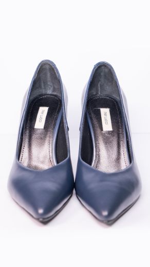 Lujo Kalın Topuk Stiletto  LACİVERT DERİ PL.24-000008315LACİVERT DERİ resmi