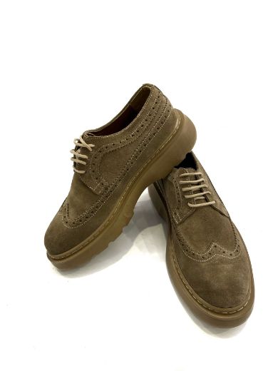 Lujo Hakiki Deri Erkek Ayakkabı  VİZON SÜET 10.25-LJERK0006VİZON SÜET resmi