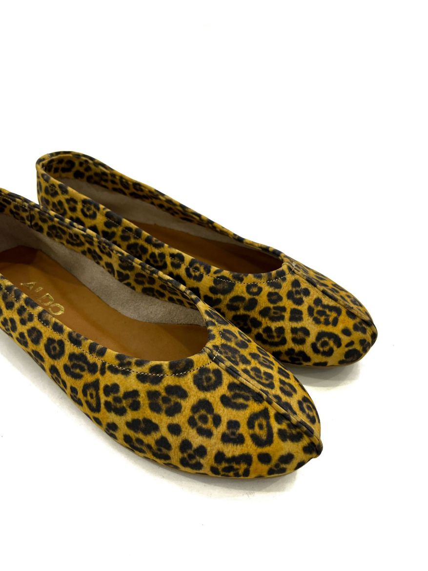 Lujo Hakiki Deri Çarık Model Babet  LEOPAR SÜET 08.24-000000007LEOPAR SÜET resmi
